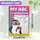 My ABC Workbook: Letter Sound Practice product image 7 showing printed book details for screen-free reading and learning