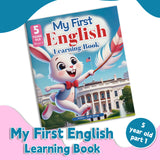 My First English Learning Book - Teach Your Kids English Using Fun Activities