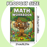 Math Workbook: Number Bonds Facts product image 7 showing printed book details for screen-free reading and learning