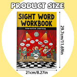 Sight Word Workbook: CVC Sentence Writing product image 7 showing printed book details for screen-free reading and learning
