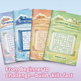 Skybound Sudoku Books: Beginner to Challenge product image 14 showing printed book details for screen-free reading and learning