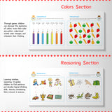 Picture Books with Activity Pages: Improving Children's Attention Span and Fine Motor Skills with Fun Exercises Series Set style2