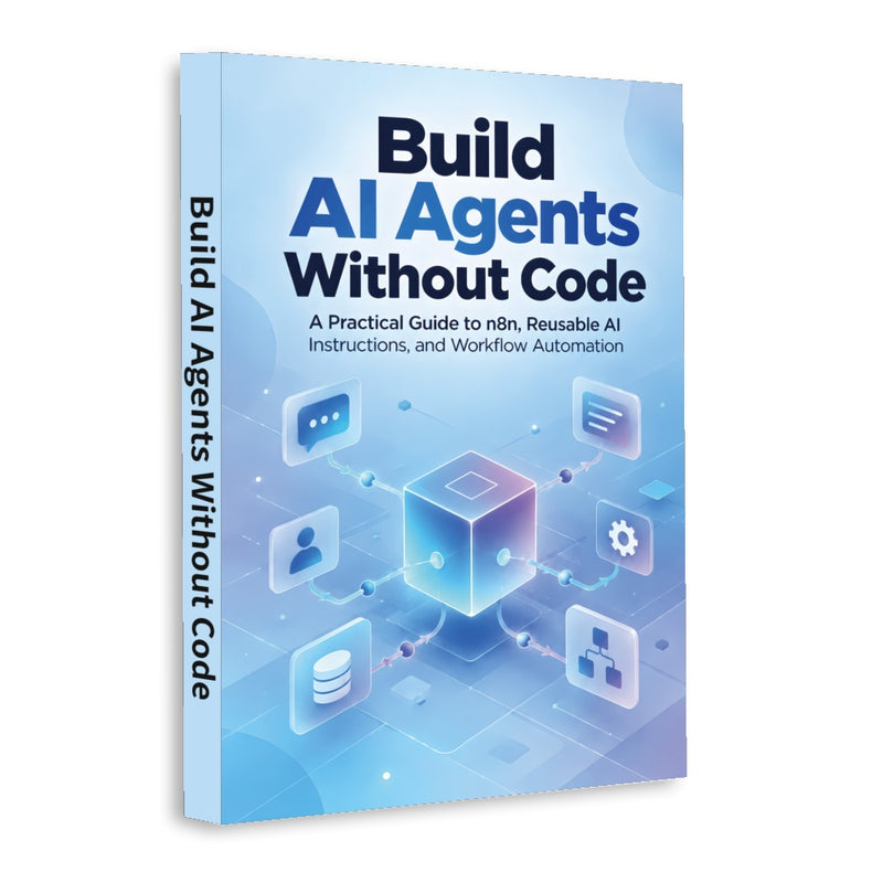 Build AI Agents Without Code: Reusable Workflows and Instructions - front cover