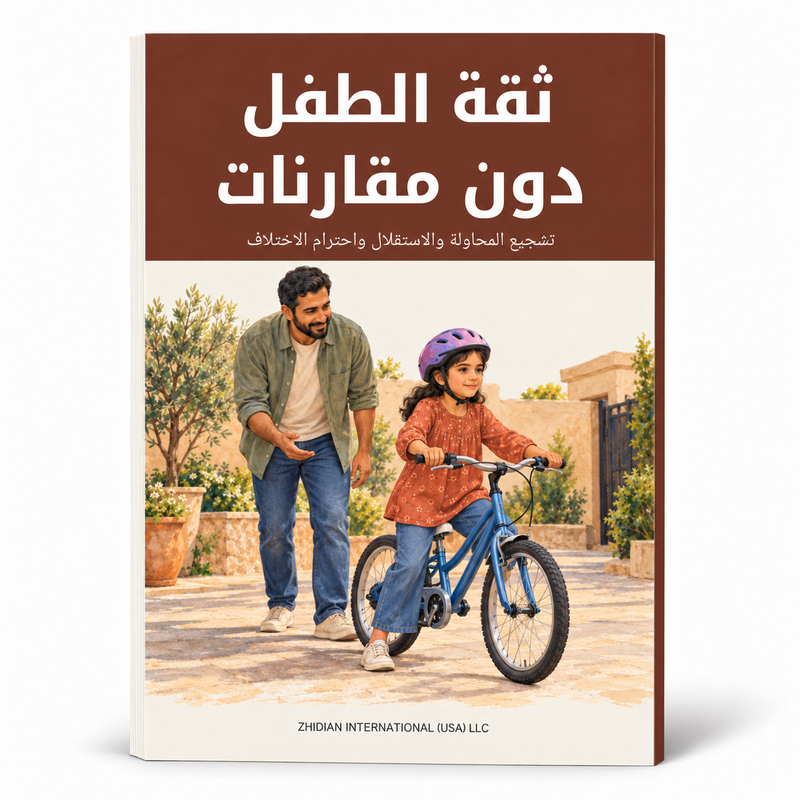 ثقة الطفل دون مقارنات — صورة تعريفية بالكتاب 1