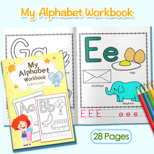 Magical Alphabet Coloring Book: Learn While Playing!