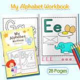 Magical Alphabet Coloring Book: Learn While Playing!