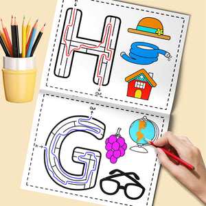 Creative Alphabet Coloring: A to Z in a Colorful World!