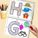 Creative Alphabet Coloring: A to Z in a Colorful World!