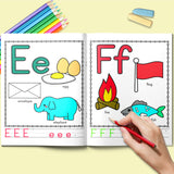 Magical Alphabet Coloring Book: Learn While Playing!