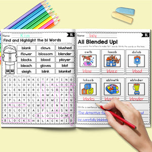 Toddler English Learning Book: The First Step to Education!