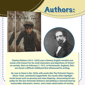 Oliver Twist 3-Book Set: A Classic Tale of Resilience, Compassion, and Social Justice