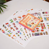 Children's screen-free activity book collection for preschool and kindergarten