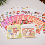 Sticker Challenge 8-Book Activity Set product image 6 showing printed book details for screen-free reading and learning