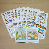 Children's screen-free animal activity book collection