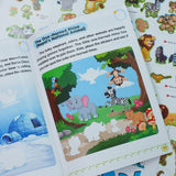 Animal Stickers 8-Book Activity Set product image 7 showing printed book details for screen-free reading and learning