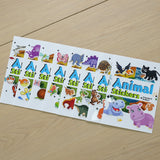 Animal Stickers 8-Book Activity Set product image 10 showing printed book details for screen-free reading and learning