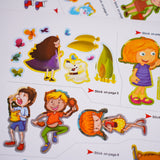 Sticker Challenge: Learning Mindset product image 6 showing printed book details for screen-free reading and learning
