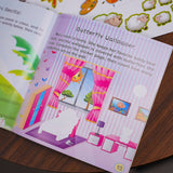 Sticker Challenge: Learning Mindset product image 7 showing printed book details for screen-free reading and learning