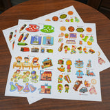 Sticker Challenge: Cognition Skills product image 8 showing printed book details for screen-free reading and learning