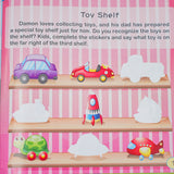 Sticker Challenge: Spatial Thinking Games product image 7 showing printed book details for screen-free reading and learning