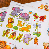 Sticker Challenge: Social Scenarios product image 8 showing printed book details for screen-free reading and learning
