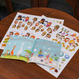 Ages 3-6 attention skills sticker book for thinking fun