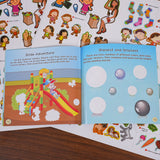Children's concentration activity book for screen-free practice