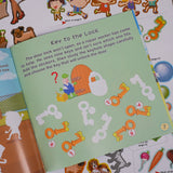 Sticker Challenge: Focus and Attention Games product image 7 showing printed book details for screen-free reading and learning