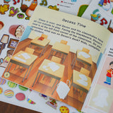 Sticker Challenge: Memory Power product image 6 showing printed book details for screen-free reading and learning