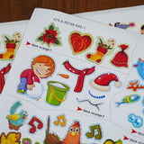 Sticker Challenge: Memory Power product image 9 showing printed book details for screen-free reading and learning