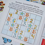 Children's kindergarten readiness activity book for screen-free learning