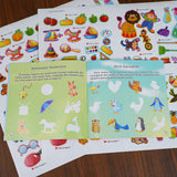 Sticker Challenge: Sorting and Matching product image 6 showing printed book details for screen-free reading and learning