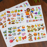 Sticker Challenge: Sorting and Matching product image 8 showing printed book details for screen-free reading and learning