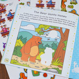 Sticker Challenge: Quick Reflex Games product image 7 showing printed book details for screen-free reading and learning