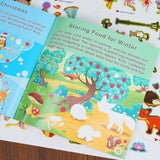 Children's everyday task activity book for screen-free skill practice