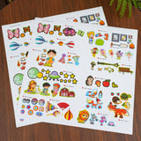 Sticker Challenge: Hands-On Skills product image 7 showing printed book details for screen-free reading and learning