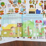 Ages 3-6 kindness sticker book for everyday choices