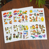 Sticker Challenge: Creative Thinking product image 7 showing printed book details for screen-free reading and learning