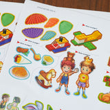 Sticker Challenge: Creative Thinking product image 8 showing printed book details for screen-free reading and learning