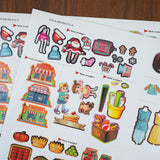 Sticker Challenge: Money Smarts product image 8 showing printed book details for screen-free reading and learning