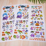 Animal Stickers: Hidden Ocean Dwellers product image 6 showing printed book details for screen-free reading and learning