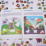 Children's bug vocabulary sticker activity book