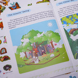 Animal Stickers: Cute Insects II product image 6 showing printed book details for screen-free reading and learning