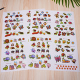 Animal Stickers: Cute Insects II product image 7 showing printed book details for screen-free reading and learning
