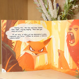 Bilingual Tales: The Lion, the Bear, and the Fox – English & Spanish Storybook