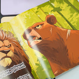 Bilingual Tales: The Lion, the Bear, and the Fox – English & Spanish Storybook