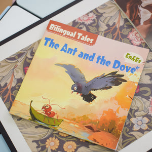 Bilingual Tales: The Ant and the Dove – English & Spanish Storybook