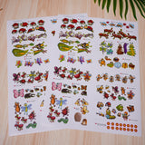 Animal Stickers: Cute Insects product image 7 showing printed book details for screen-free reading and learning
