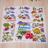 Printed preschool dino discovery book with creative sticker play