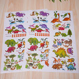 Animal Stickers: Dinosaur World product image 8 showing printed book details for screen-free reading and learning